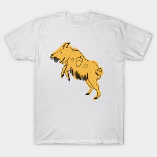 drawing of a wild boar T-Shirt